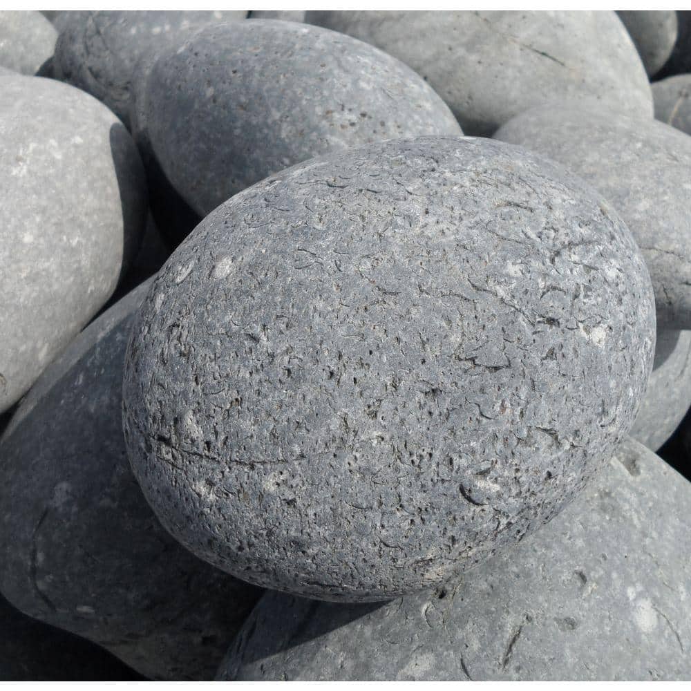 8 in. to 10 in. Black Melon Mexican Beach Pebble (2200 lbs. Contractor Super Sack) price history on PriceWatchPro