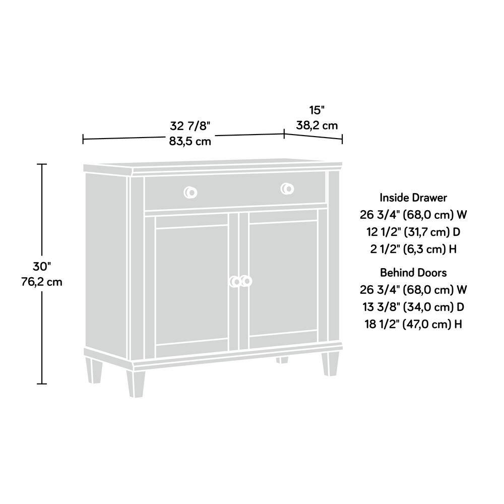 Emery Oak Finish Adjustable Office Library Base with Storage