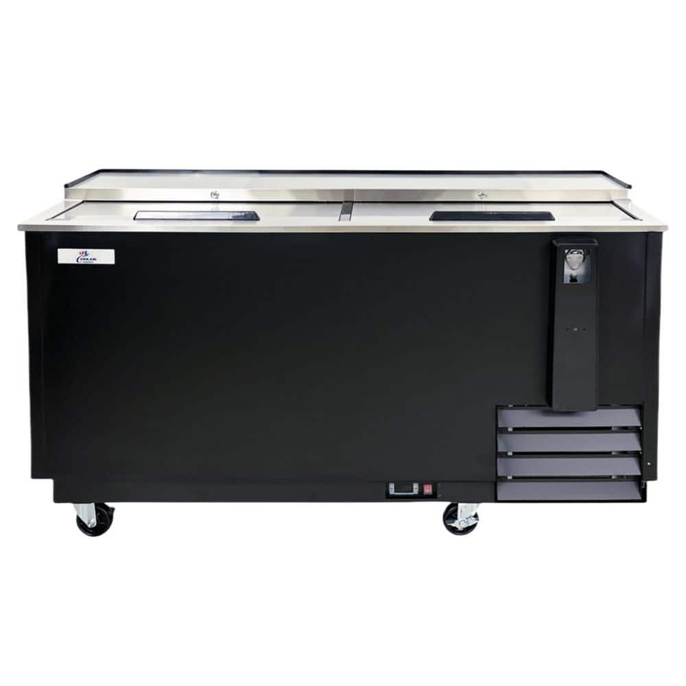 Cooler Depot 65 in. W 260-Bottles (12 oz.) or 760-Cans (12 oz.) Beverage Cooler Refrigerator