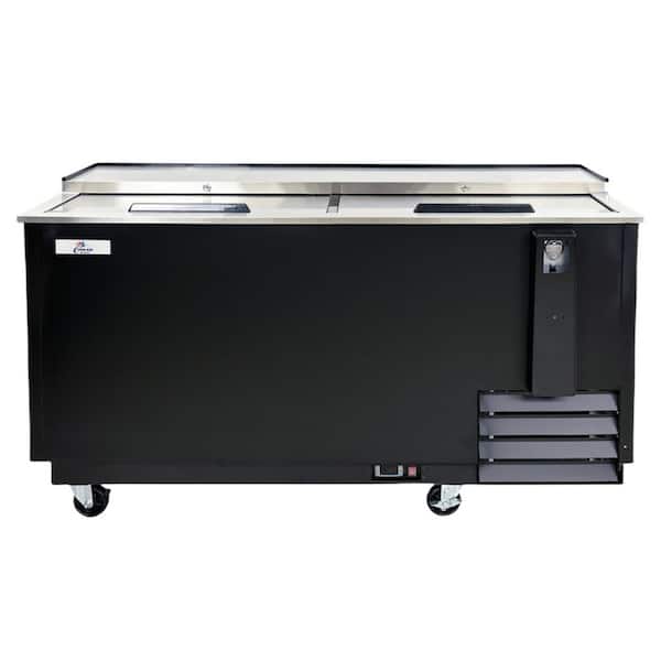 65 in. W 260-Bottles (12 oz.) or 760-Cans (12 oz.) Beverage Cooler Refrigerator