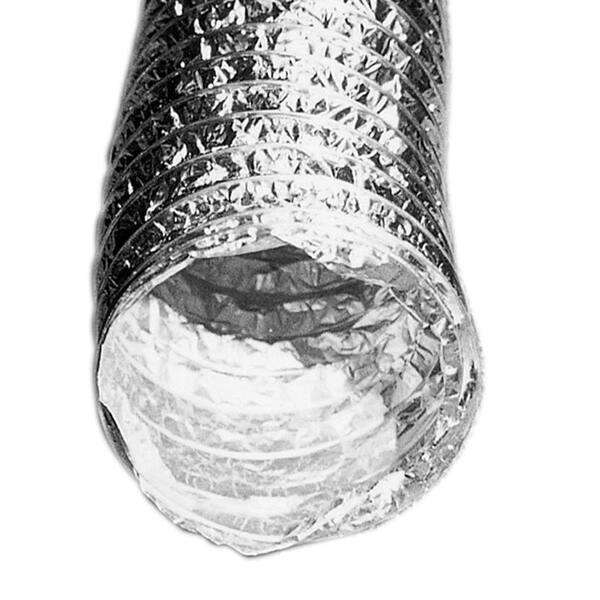 Speedi-Products 4 in. x 25 ft. UL 181 Round Aluminum Foil Duct