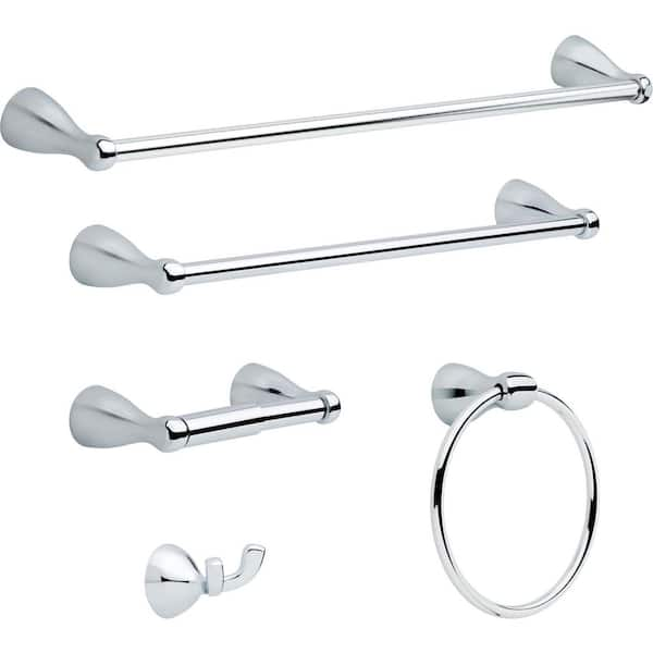 Delta Over-the-Towel Bar Basket in Polished Chrome FSS06-PC - The Home  Depot