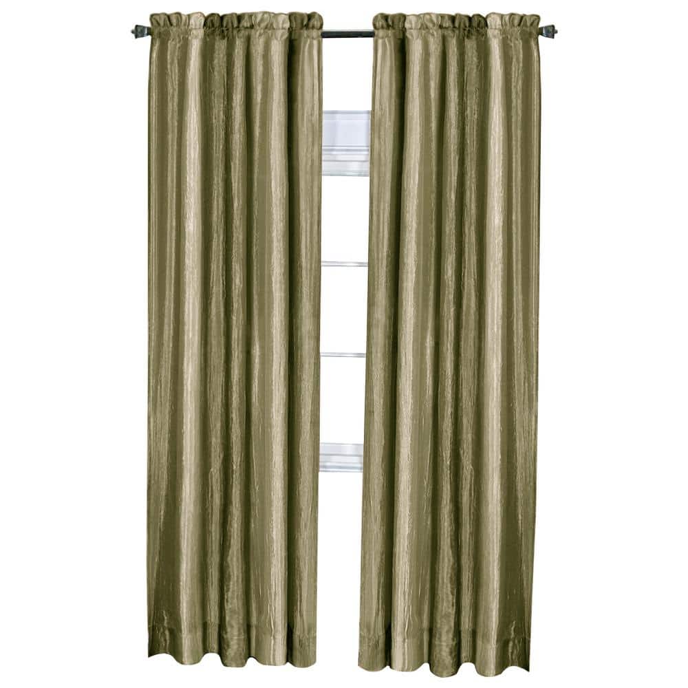 Ombre 50 in. W x 84 in. L Polyester Light Filtering Window Panel in Sage price history on PriceWatchPro
