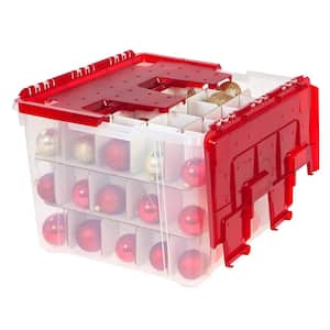 Holiday Organizer Set with Ornament Dividers