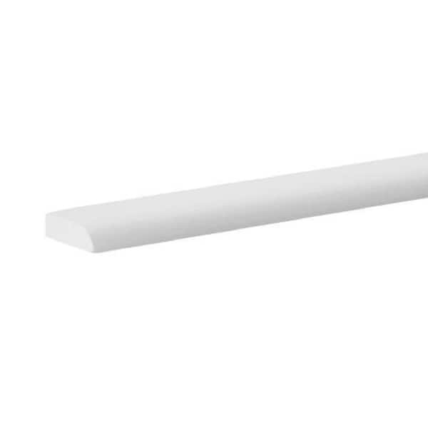 Avondale/Leyton 0.25 in. W x 90 in. H Scribe Moulding in Alpine White