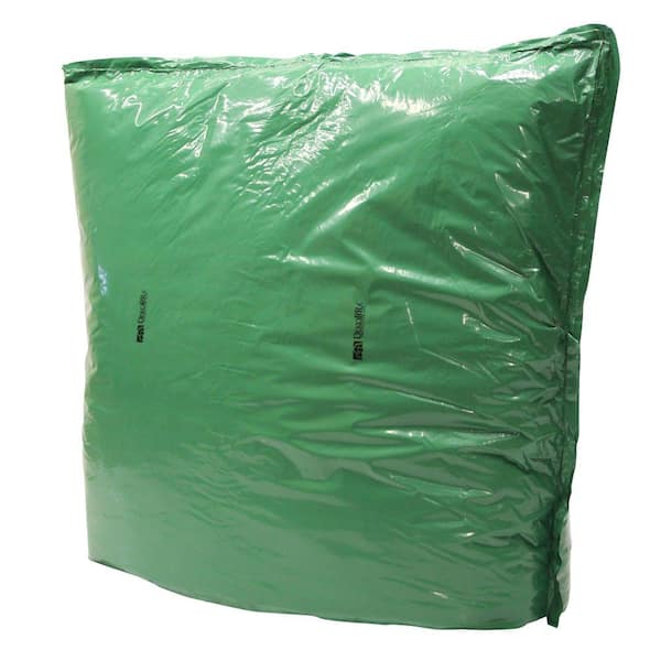 Dekorra 60 in. L x 48 in. H Large Fiberglass Encapsulated Green Plastic Insulation Pouch