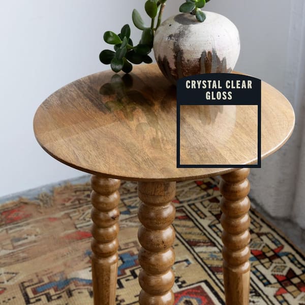 11.25 oz. Clear Gloss Water-Based Interior Polyurethane Spray Paint