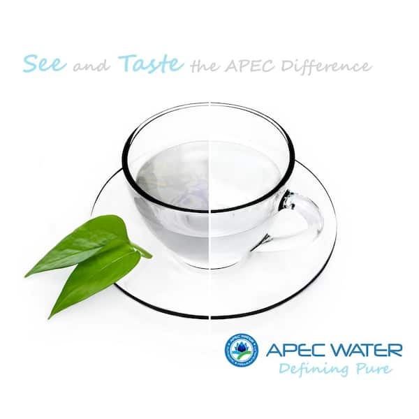 APEC Water Electric Pumped Reverse Osmosis Drinking System Low Pressure Homes Ro-pump