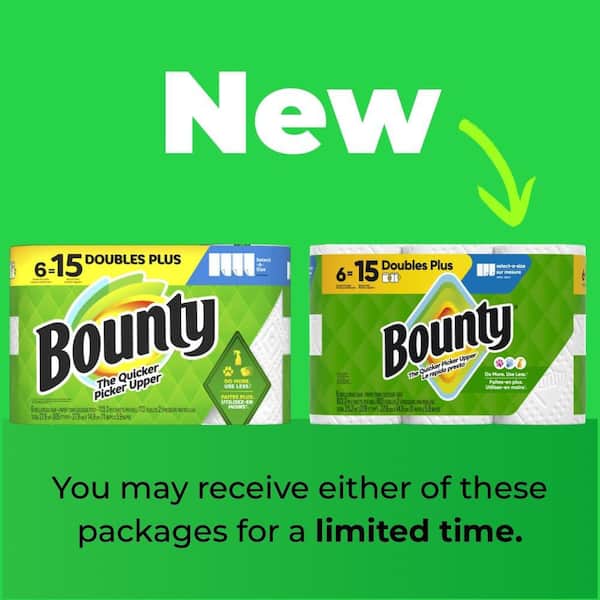 White, Select-A-Size Paper Towel Roll (6 Double Plus Rolls)
