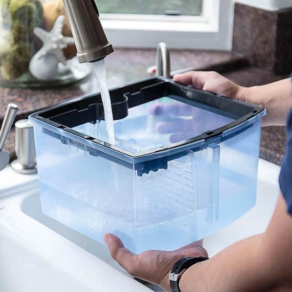 Flow™ Easy-fill Blue Ice-cube Tray