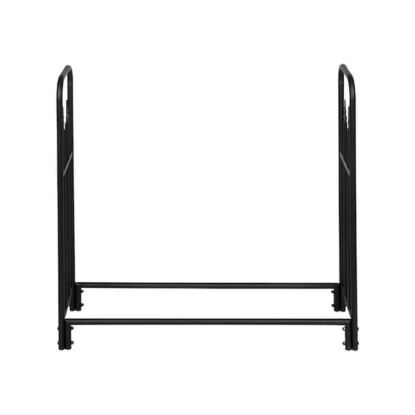 Karl home 45.7 in. Log Storage Heavy-Duty Firewood Rack with Arrow Style