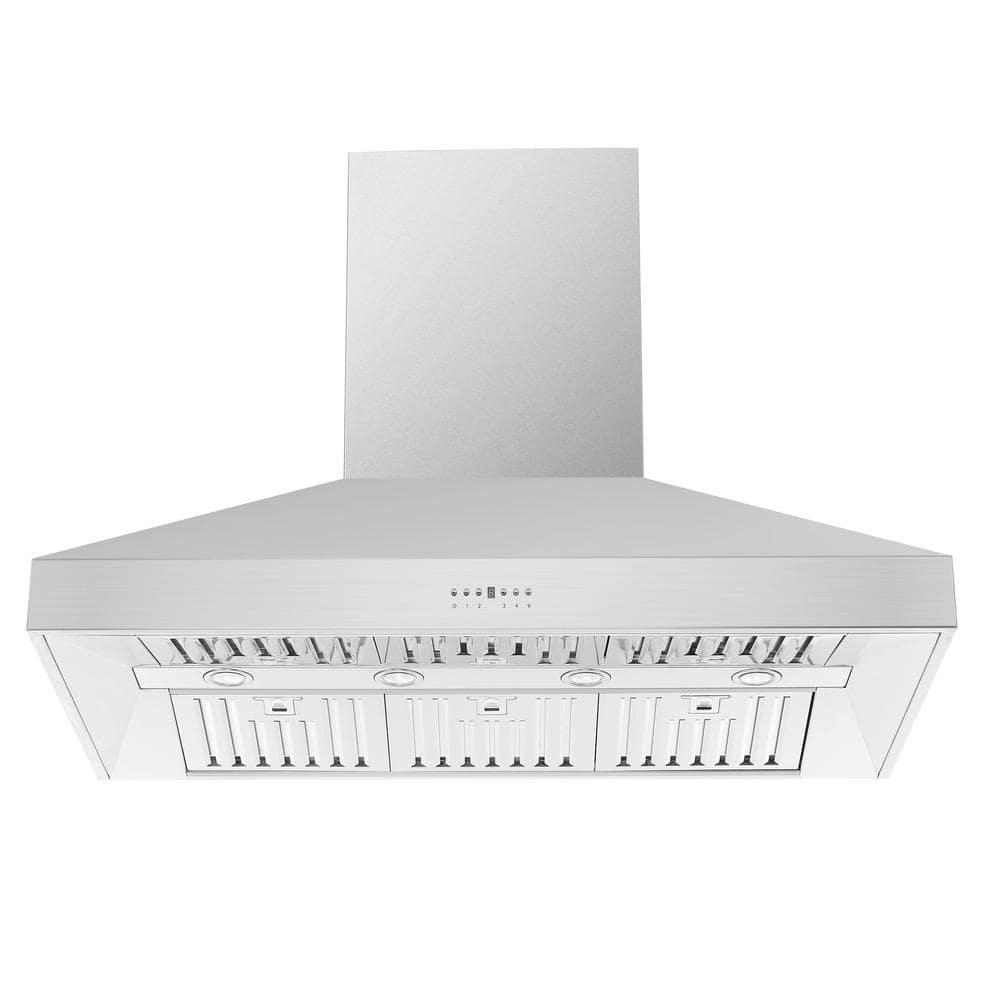 Orvieto 48-Inch Stainless Steel Wall Mounted Range Hood