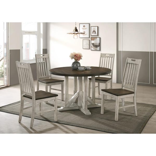 rutledge rubberwood solid wood dining table