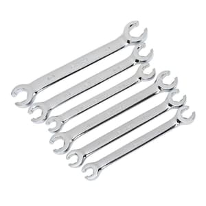 SAE & MM Flare Nut Wrench Set (6-Piece)