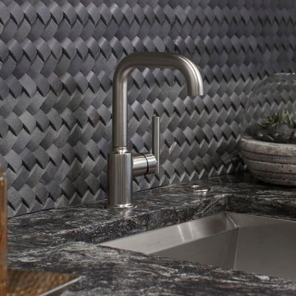 Purist Single-Handle Standard Kitchen Faucet with 6 in. Spout in Matte Black