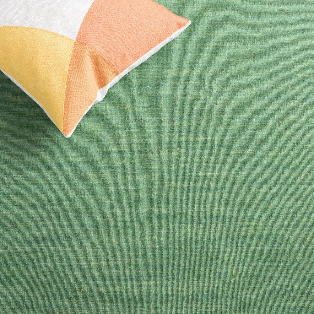 Safavieh Green Wool and Cotton Flat Woven 8' x 10' Area Rug