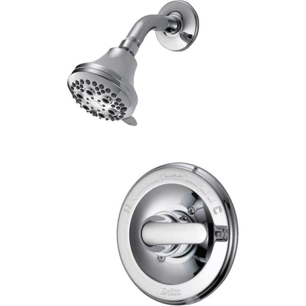 Delta Classic Single-Handle 5-Spray Shower Faucet in Chrome (Valve Included)