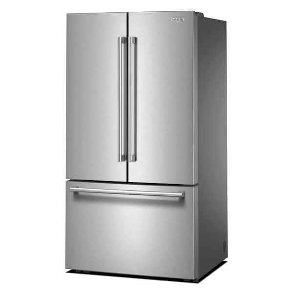 Maytag 36 in. 30.52 cu. ft. Freestanding French Door Refrigerator