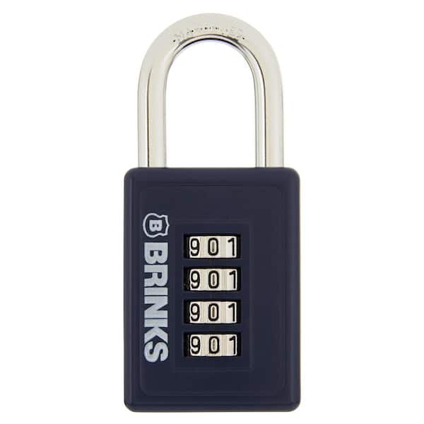 how to open a brinks pad lock with combination and safety latch