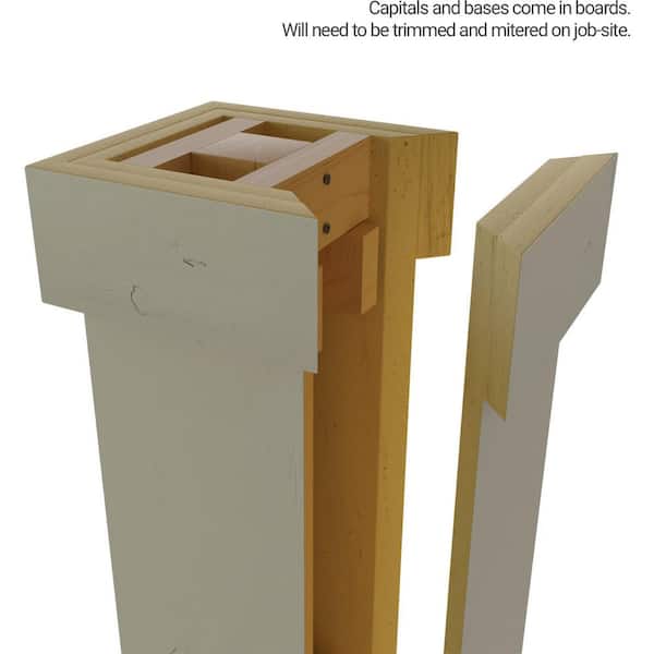 Ekena Millwork 18 in. x 4 ft. Knotty Pine Endurathane Faux Wood Ekena Millwork 18 in. x 4 ft. Knotty Pine Endurathane Faux Wood