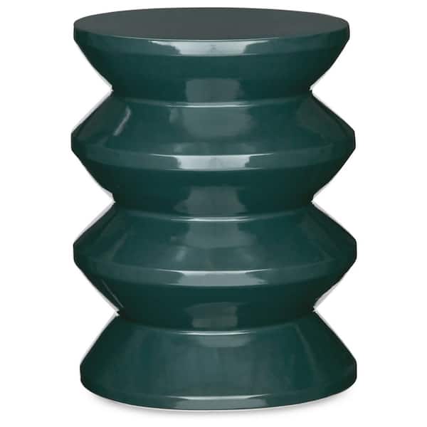 Signature DESIGN BY ASHLEY Lakiness 17.15 in. Green Backless Ceramic Non-Upholstered Stool