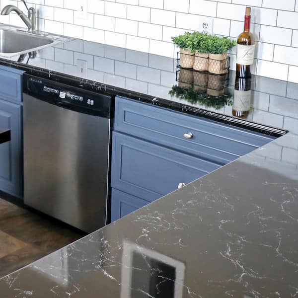 Step By Step: How To Paint Your Countertops To Look Like Marble —  serenaajoyce