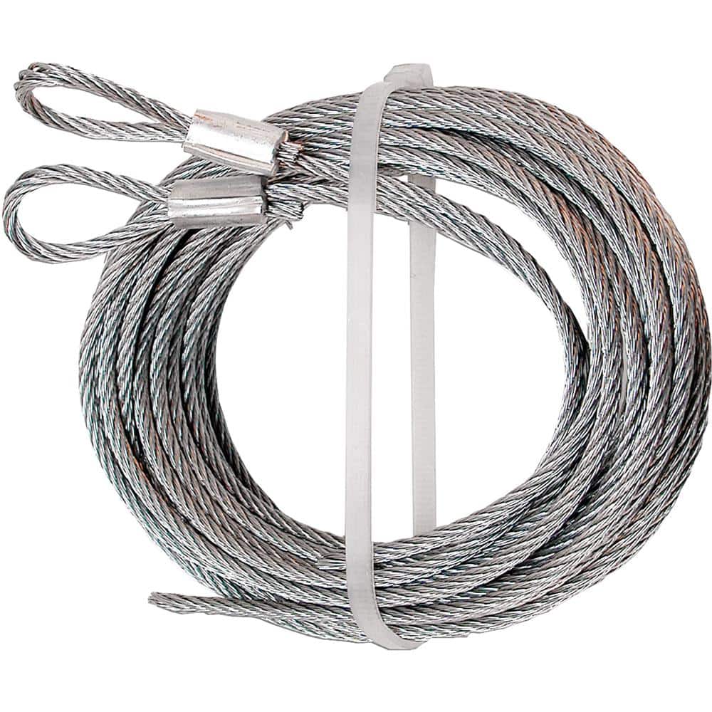 Prime-Line Extension Spring Cable Set 5/32 in. x 14 ft. Galvanized Carbon Steel (2-Pack)