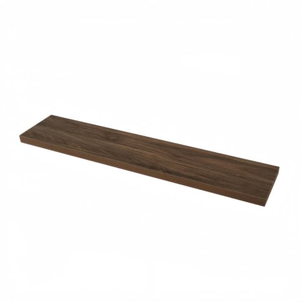 55 in.W x 9.3 in.D Floating Shelves,Deep Floating Shelf for Wall,Rustic Wood Shelves,for Bathroom,1 Pack,Walnut
