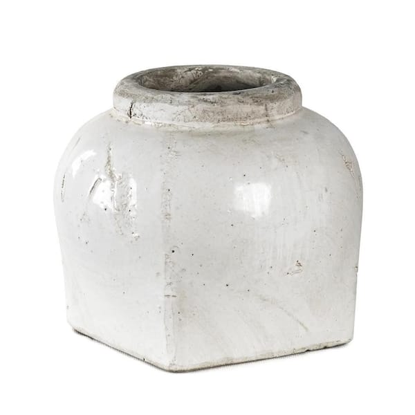 Have a question about Zentique Stone-Like Terracotta Taupe Large Decorative  Vase? - Pg 1 - The Home Depot