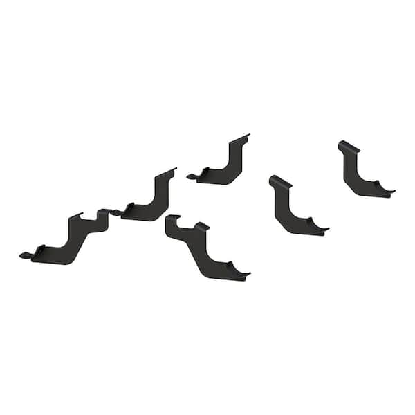 Aries 3-Inch Round Black Steel Nerf Bars, No-Drill, Select Toyota 4Runner