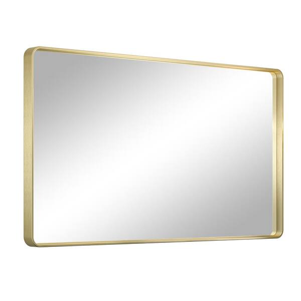 TETOTE 60 in. W x 36 in. H Rectangular Aluminum Framed Wall Mount