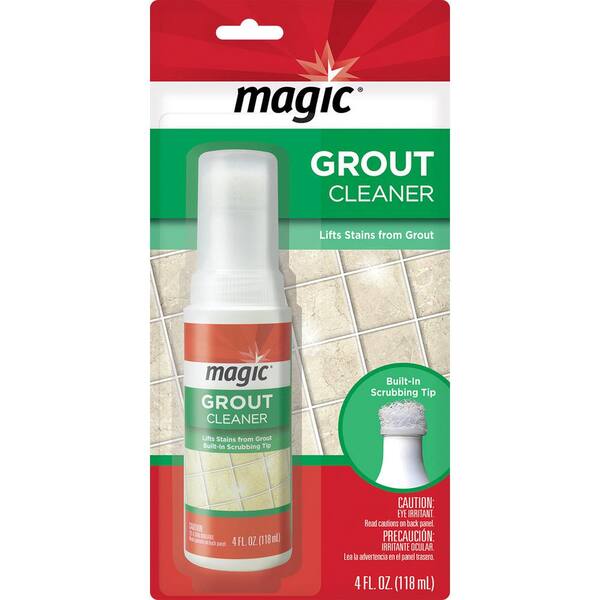 Magic 4 oz. Grout Cleaner with Scrubber Tip 3074 The Home Depot