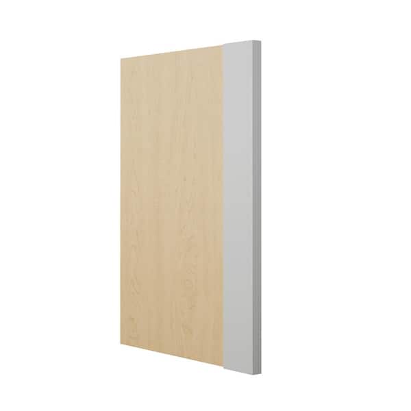 Hampton Bay Designer Series 24.5x34.5x1.5 in. Dishwasher Return End Panel in Heron Gray