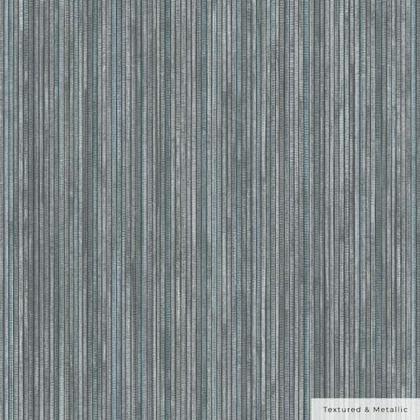 Tempaper Metallic Chambray Faux Grasscloth Vinyl Peel and Stick Textured Wallpaper Roll (Covers 28 sq. ft.)