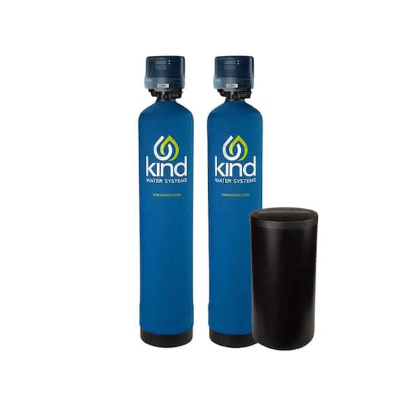 Whole House Well Water Filtration and Salt-Based Softener Combo