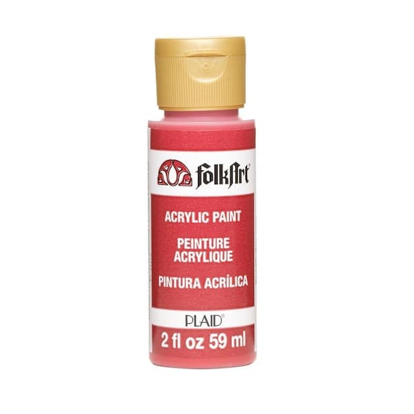 FolkArt 2 oz. Napthol Crimson Acrylic Craft Paint