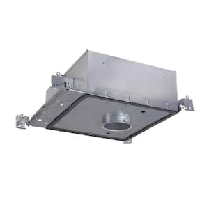 H36 3 in. Aluminum Recessed Lighting Housing for New Construction Shallow Ceiling, Insulation Contact, Air-Tite