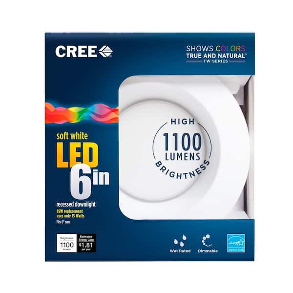 Cree led recessed lighting daylight new arrivals