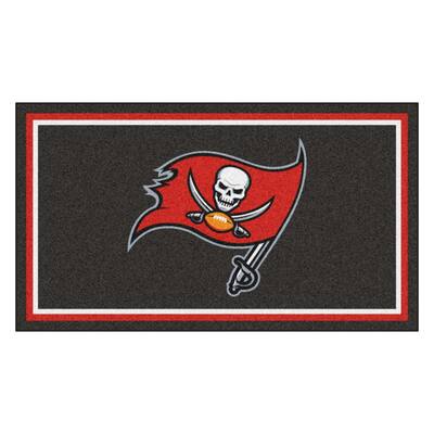 FANMATS NFL - Tampa Bay Buccaneers Rug - 5ft. x 8ft.-28822 - The Home Depot