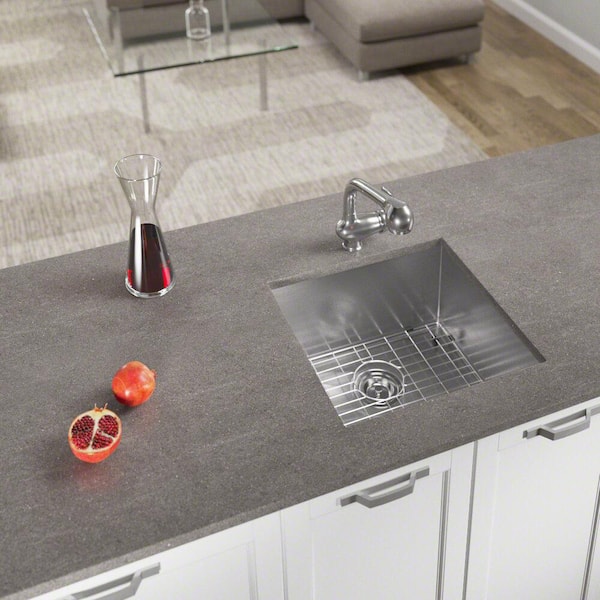 MR Direct Stainless Steel 20 in. Single Bowl Undermount Kitchen Sink with Additional Accessories