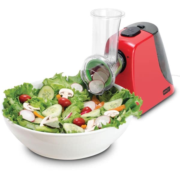 StoreBound Dash Electric Food Shredder/Salad Chef in Red