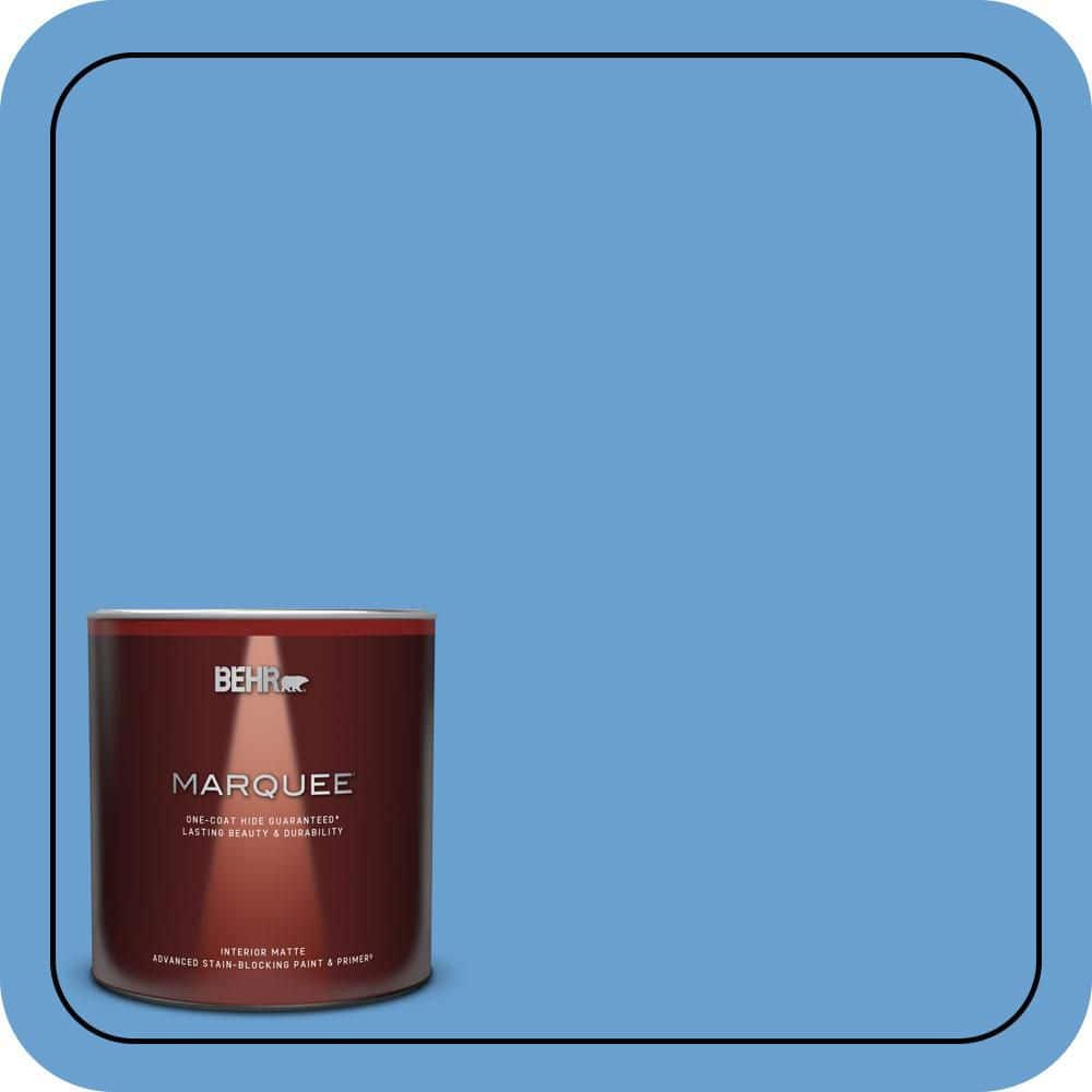 1 qt. #P520-4 Cornflower Matte Interior Paint & Primer price history on PriceWatchPro
