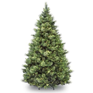 7 ft. Carolina Pine Artificial Christmas Tree with Clear Lights