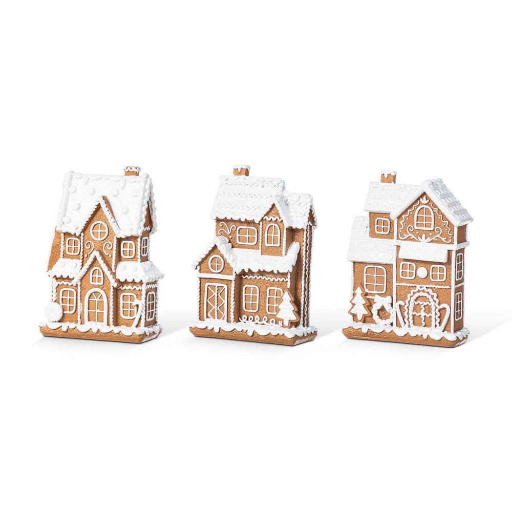 5.50 in. H Christmas Resin Gingerbread House Table Decor (Set of 3) price history on PriceWatchPro