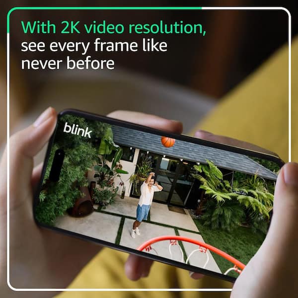 Blink Outdoor 2K+Battery (Newest Model)Wireless Smart Security
