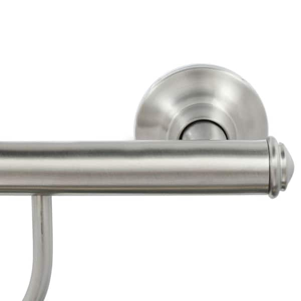 Large Satin Stainless Universal Wire Accessory Tray for 1.25 Diameter Grab Bar Rebrilliant Finish: Satin Stainless