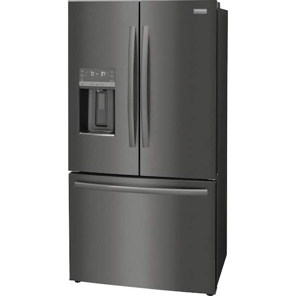 home depot black stainless refrigerator