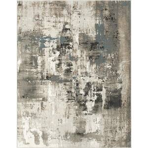 Serengeti Multi-Colored 5 ft. x 7 ft. Abstract Area Rug