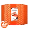 12 in. x 100 ft. L Orange Perforated Bubble Cushion