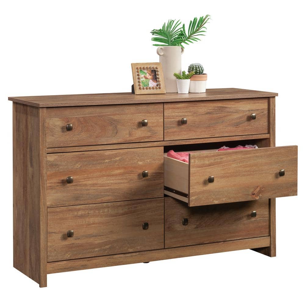 Sindoori Mango 57'' Bohemian Double Dresser with Deep Drawers